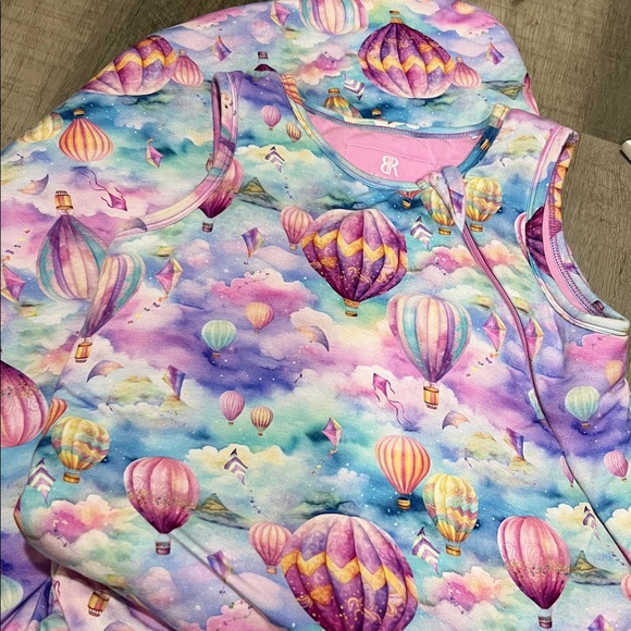 Bums & Roses Natural Bamboo Sleep Sack Reaching New Kites size 18-36M 1.0 TOG - Picture 5 of 8